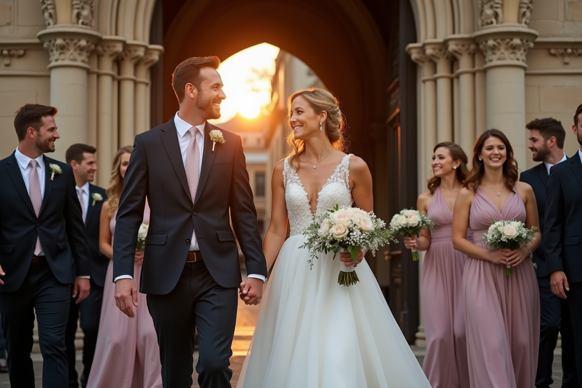 cortège mariage