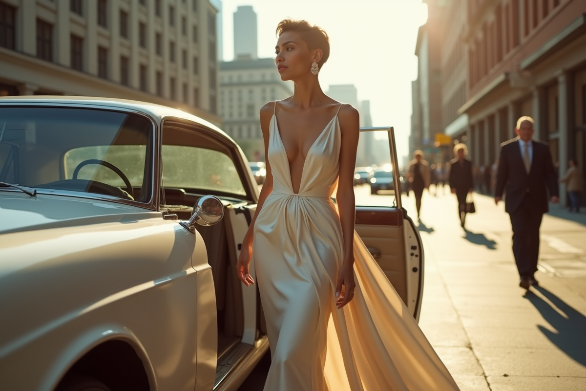 robe satin
